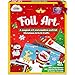 ZMLM Foil Art Kit for Kids Christmas Foil Arts Crafts Fun Mess Free Activities Stocking Stuffers Gifts for Ages 4 5 6 7 8 9 Girls Boys Christmas Crafts for Kids Creative Birthday Gifts Toys - Image 3