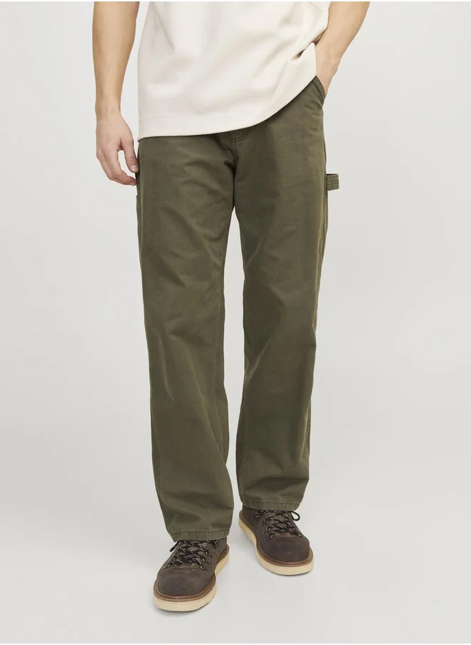 JACK & JONES Wide Leg 5-Pocket Trousers