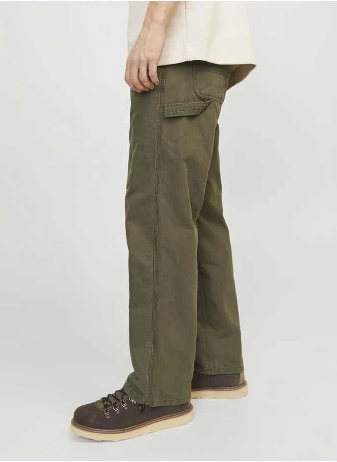JACK & JONES Wide Leg 5-Pocket Trousers