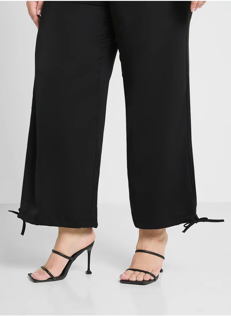 Ginger Plus Elasticised Waist Relaxed Fit Pants