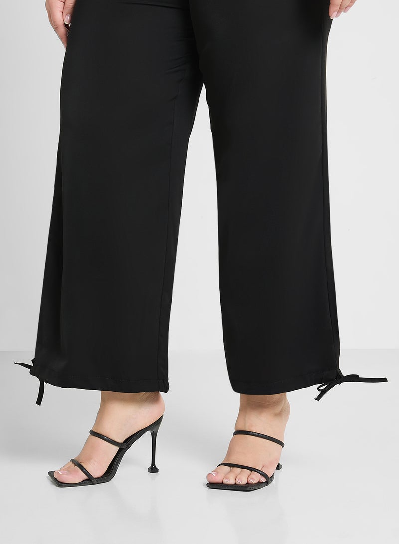 جينجر بلس بنطلون بخصر مطاطي بقصة مريحة - Image 4