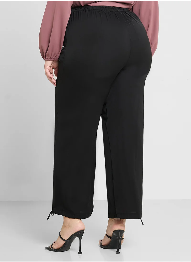 Ginger Plus Elasticised Waist Relaxed Fit Pants