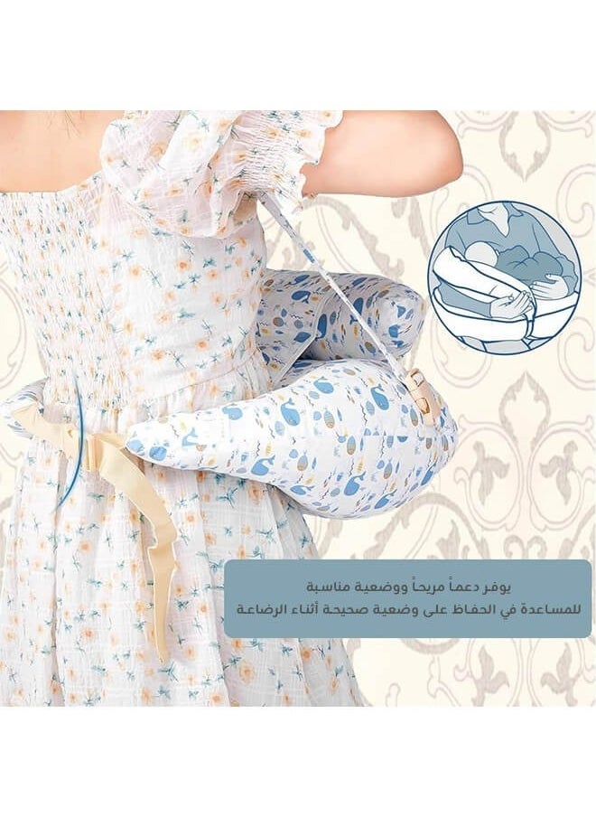 ميكسد متعددة الوظائف وسادة للرضاعة الطبيعية ، وتوفير المزيد من الدعم للأم والطفل الرضاعة الطبيعية وسادة ، وسادة كبيرة للرضاعة الطبيعية ، وسادة للرضاعة الطبيعية  - Image 3