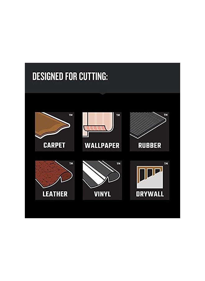 CRAFTSMAN - Utility Knife Blades, 100 Pack, For Drywall, Leather, Rubber And More (Cmht11921A) - Image 1