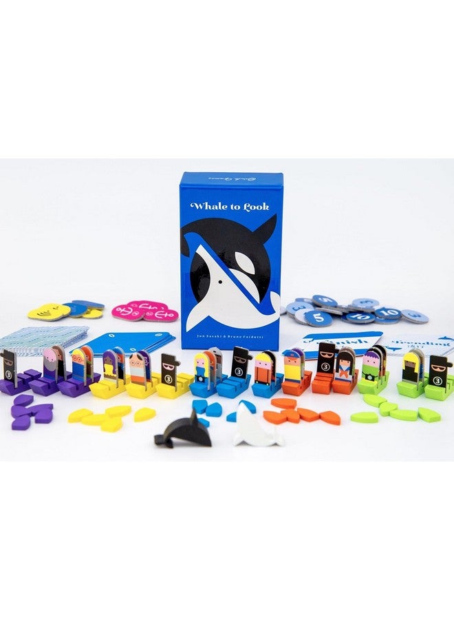 Oink Games Whale to Look - Japanese Deduction Game | Ages 9+ | Investigate & Guess Whale Locations