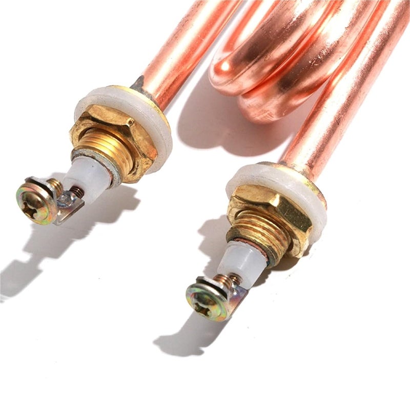 Immersion Electric Water Boiler Heating Tube Red Copper Pipe 220V 3KW Accessories for Water Heater Element - Image 4
