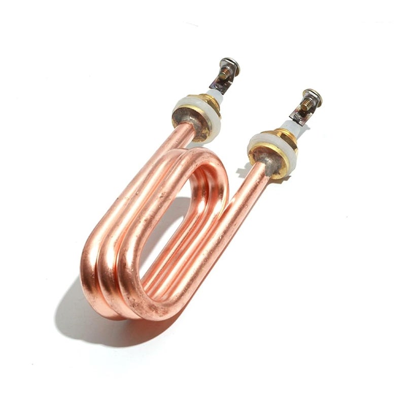 Immersion Electric Water Boiler Heating Tube Red Copper Pipe 220V 3KW Accessories for Water Heater Element - Image 1