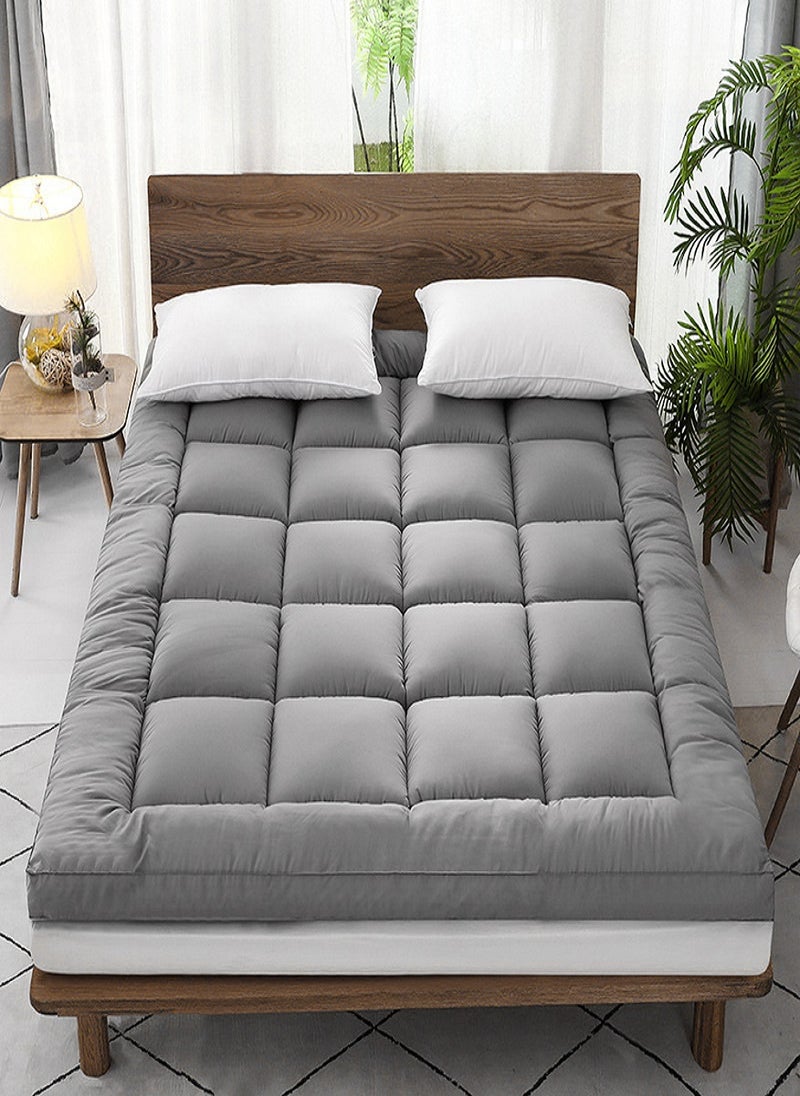 Blueberry Micofiber Mattress Topper 6cm Thick 120x200cm  - Image 1