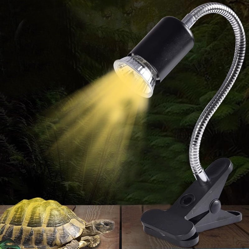Reptile UVB Heat Lamp Splashproof Energy Efficient Heater For Snake Tortoise Enclosure - Image 4