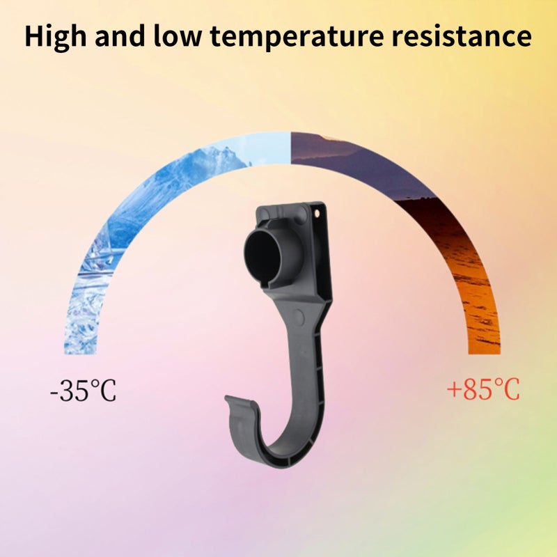 EV Charger Holder for EVSE J1772 Electric Vehicle EV Car Wall-Mount Gun-Head Socket Connector Holster Dock - Image 4