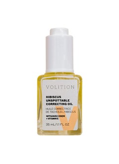 VOLITION Volition Beauty Hibiscus Unspottable Correcting Oil with CoQ10 & Vitamin E 35ml/1.1oz - Minimizes Look of Dark Spots, Soothes, Brightens  - Image 1