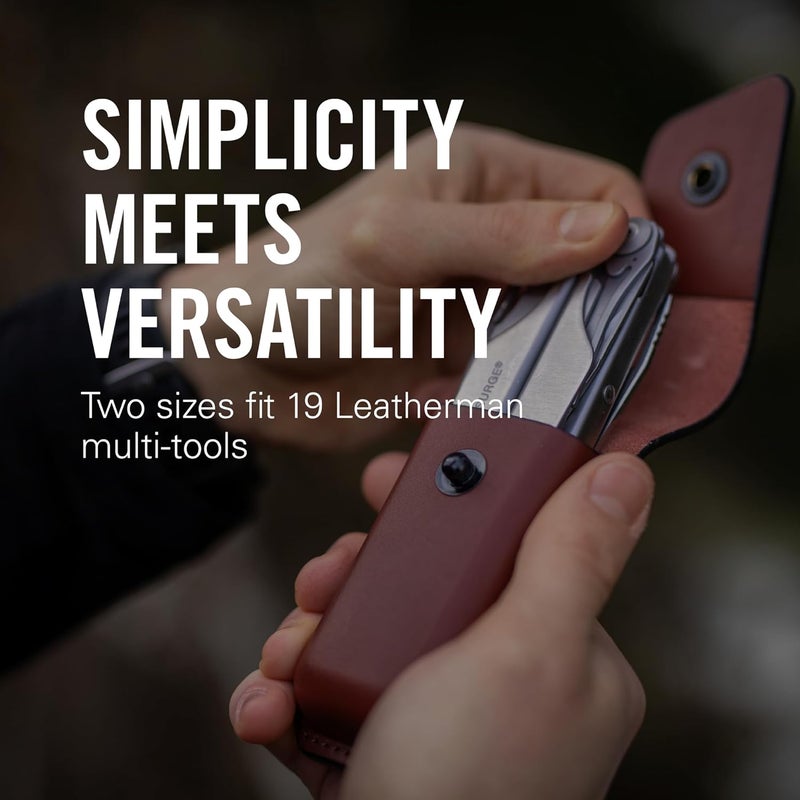 LEATHERMAN غلاف جلد فاخر من أينسوورث للأدوات المتعددة (4 بوصة) - Image 3