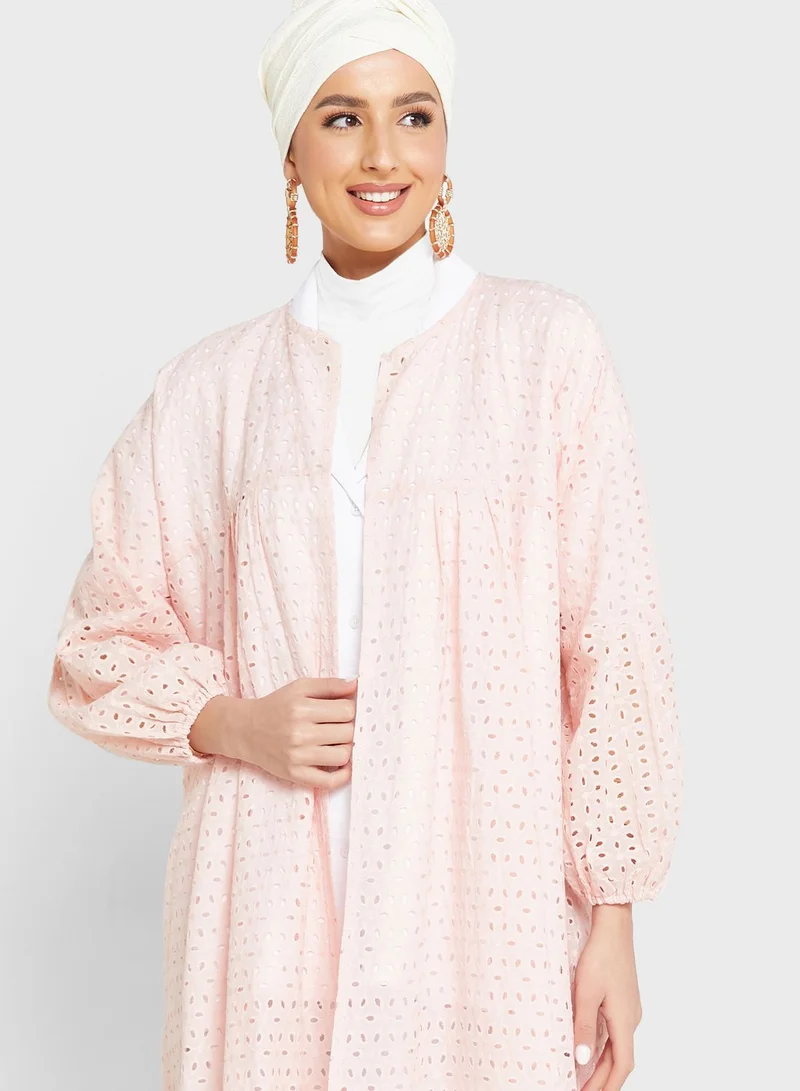 Khizana Puff Sleeve Layering Jacket