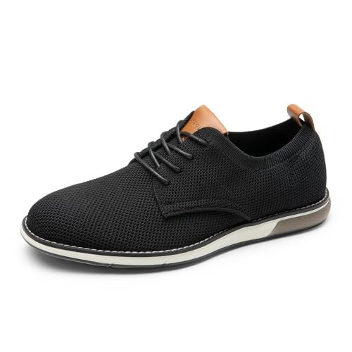 Bruno Marc Men's Dress Casual Oxford Formal Shoes,Size 12,Black-01,SBOX2401M - Image 1