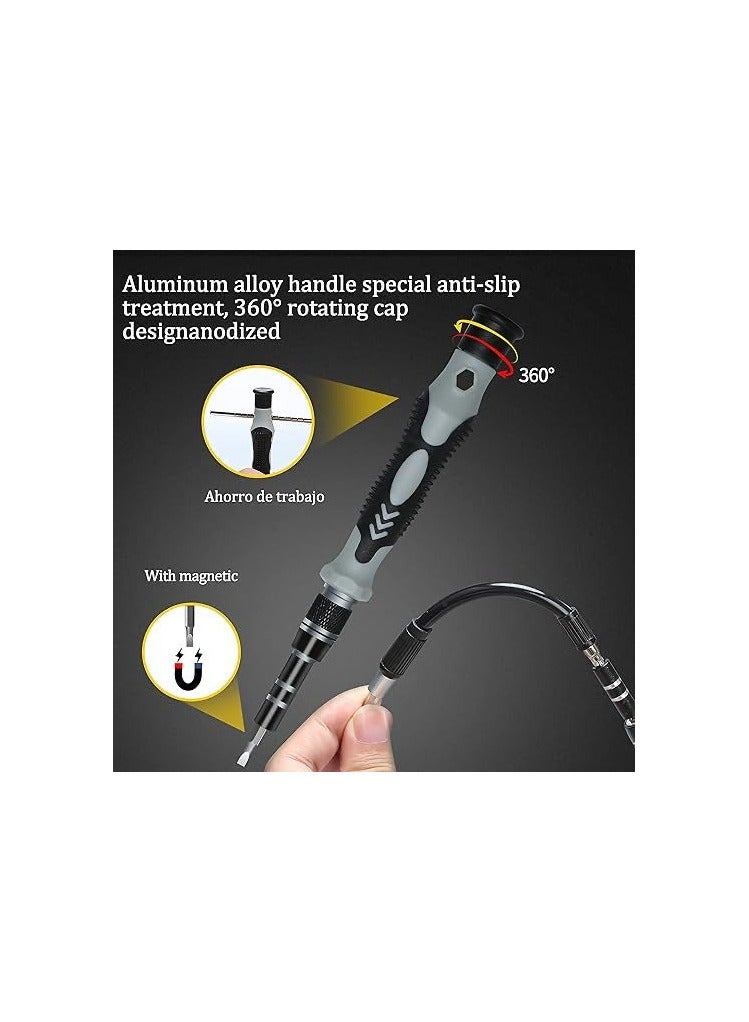 BP 115 in 1 Screwdriver Set, magnetic DIY Precision Tool kit for Glasses PC Laptop Mobile Cell Phone Digital Watch - Image 5
