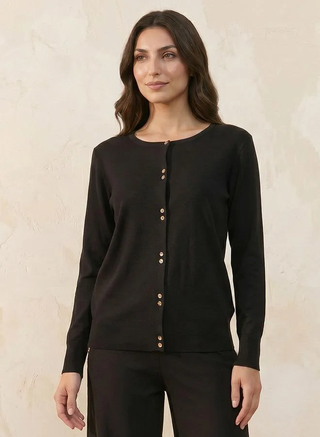 Iconic SOLID CARDIGAN