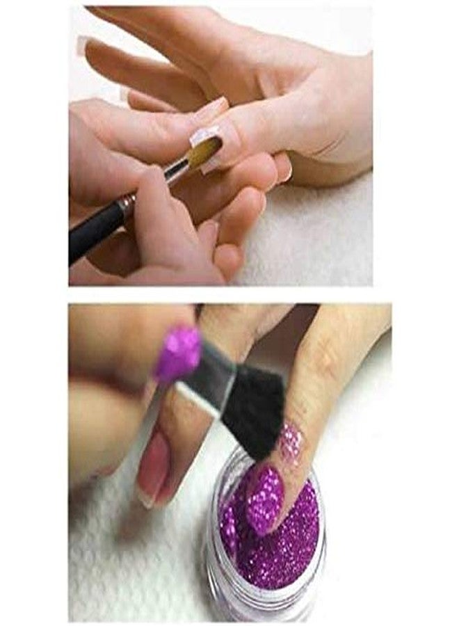FStyler Nail Glue with Brush Cap & Super Strong Instant Adhesive For Professional Nail Art Extension 10gm/each (Pack of 10) (White) - Image 4