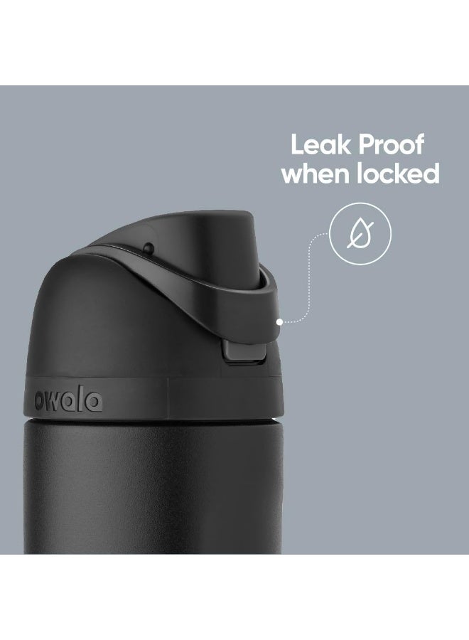 Owala زجاجة ماء معزولة من الفولاذ المقاوم للصدأ FreeSip مع قشة للرياضة والسفر والمدرسة خالية من BPA - Image 5