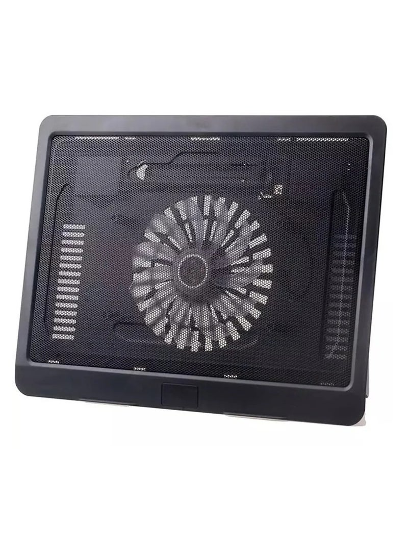 AROAQ N19 Laptop Cooling Base, Hydraulic Bearing Ergonomic Quiet Laptop Cooling Pad, Portable Luminous Cooling Base Pad, Universal Large Fan Radiator Cooling Base For Laptops Tablets - Image 5