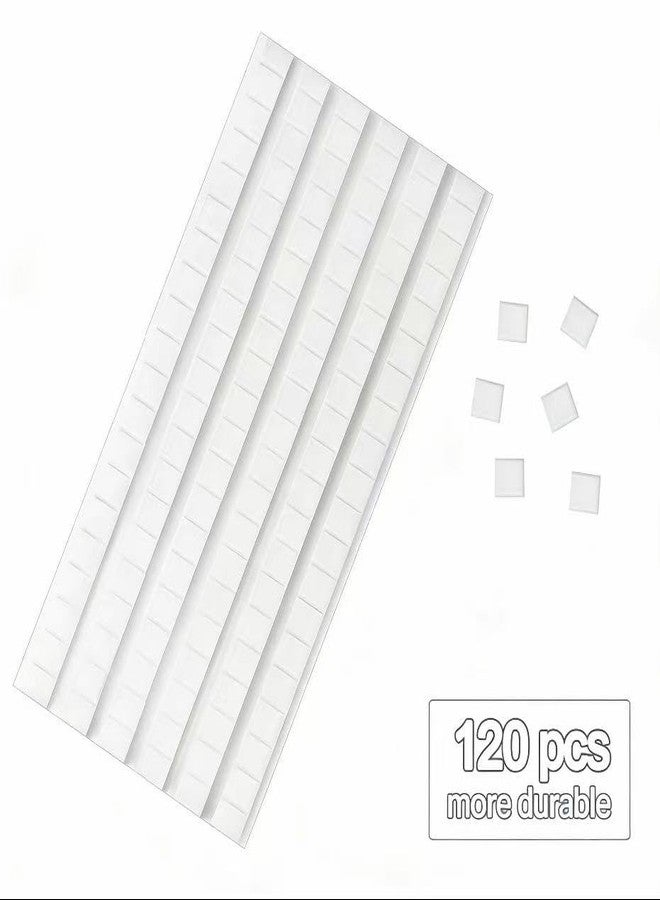 Feosky Adhesive Poster Sticky Tack Putty, Reusable and Removable Adhesive Putty, 120PCS, Mounting Putty for displaying Wall Paintings, Museum Art Photography, Picture, Crafts (White, Pack of 1) - Image 4