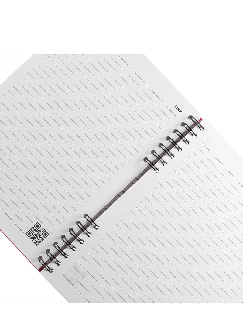 Bravo Bravo Link Notebook - Hard Cover - 120 Sheets - 1 Subject - Black  - Image 4