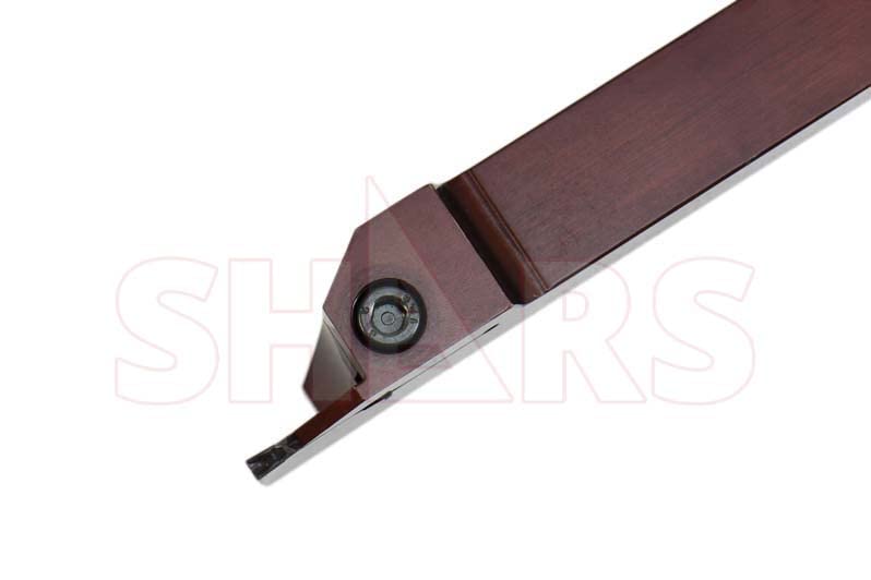 Shars 3/4" External Cut-Off Grooving Turning Indexable Tool Holder Right Hand 3mm 404-1558 P] - Image 3