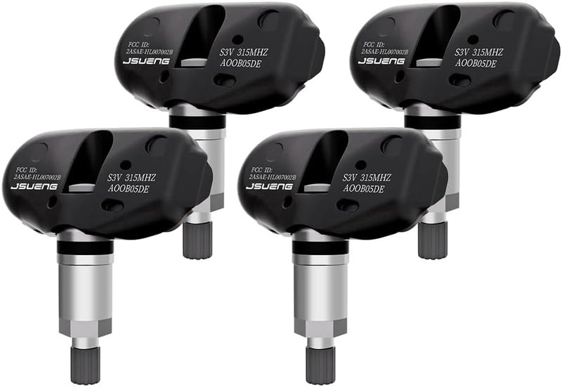 Jsueng 4-Pack TPMS Sensor, 315MHz Tire Pressure Monitoring System for Acura and Honda Models - Image 1