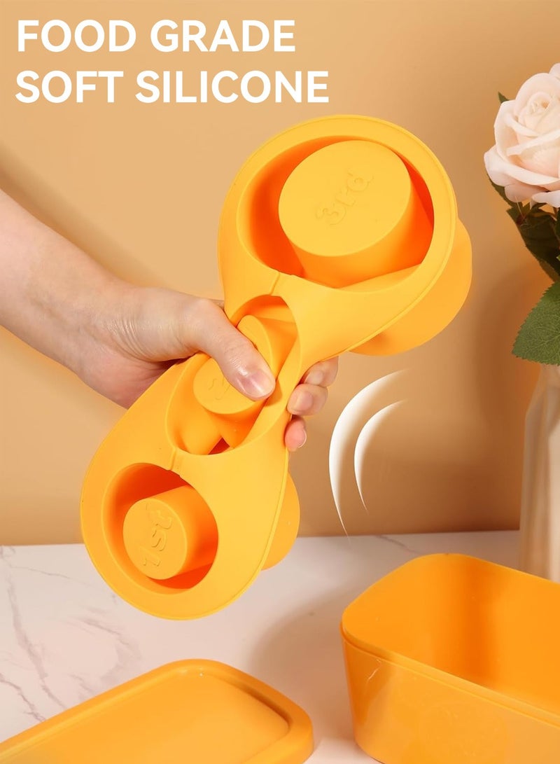 LEOKOR Ice Cube Tray for Stanley 40oz Tumbler, 3 Pcs Silicone Hollow Cylinder Ice Mold with Lid and Bin, Suitable for Ice Drink and Juice - Image 5