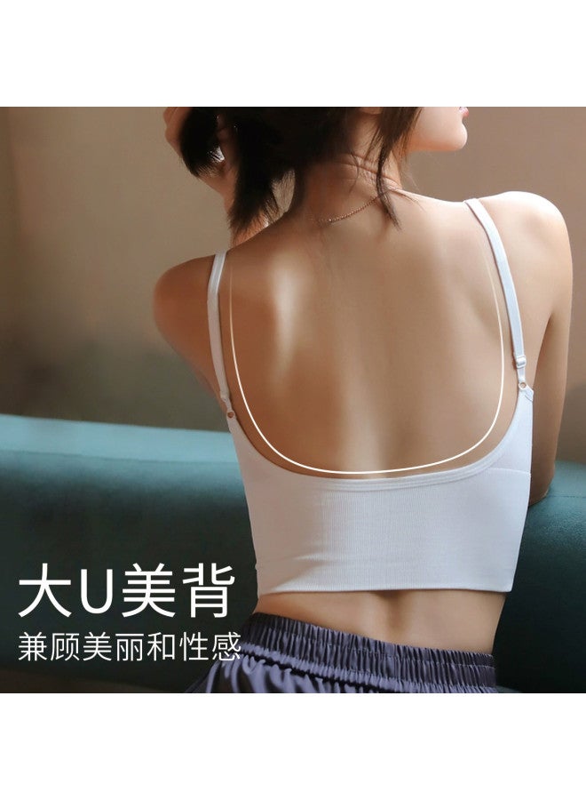 LANG SHA حمالة صدر غير سلكية بدون seams للنساء، قابلة للارتداء كقميص بدون أكمام، قطعة واحدة - Image 2