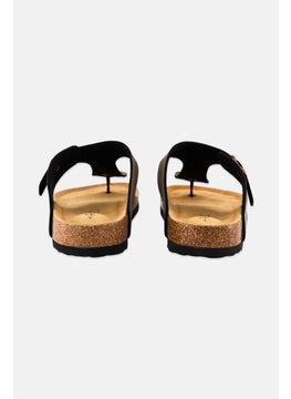 Algspar Men Cork Slip On Sandals, Brown  - Image 2