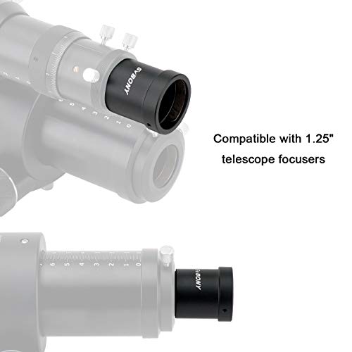 SVBONY SV157 Extension Tube 1.25 inch Optical Length 40mm Total Length 70mm Extension Tube for Telescope (70mm) - Image 3