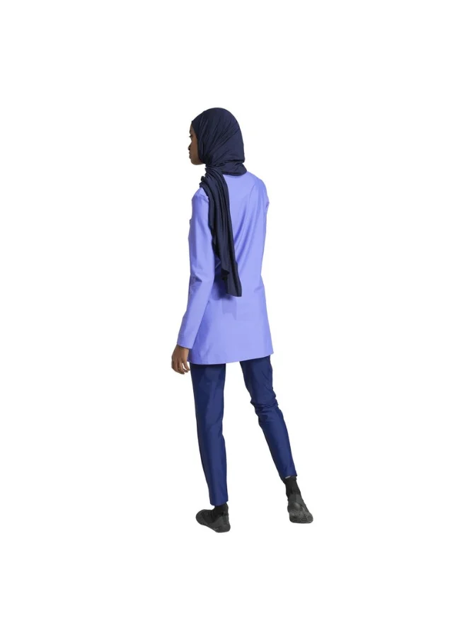 اديداس adidas FCW LS SET Blue Swim SUITS for Women - 26"