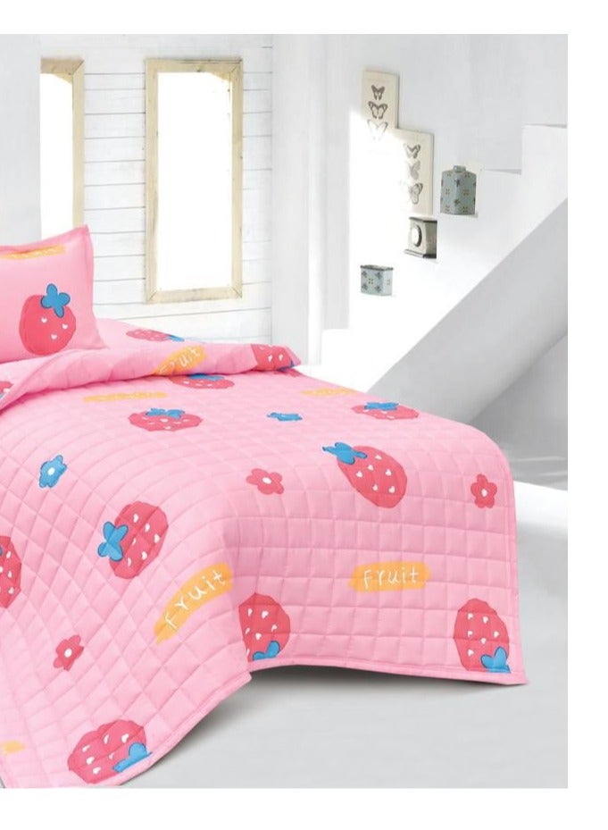 مينج لي طقم لحاف سرير مضغوط مكون من 3 قطع رسوم اطفال - Image 3