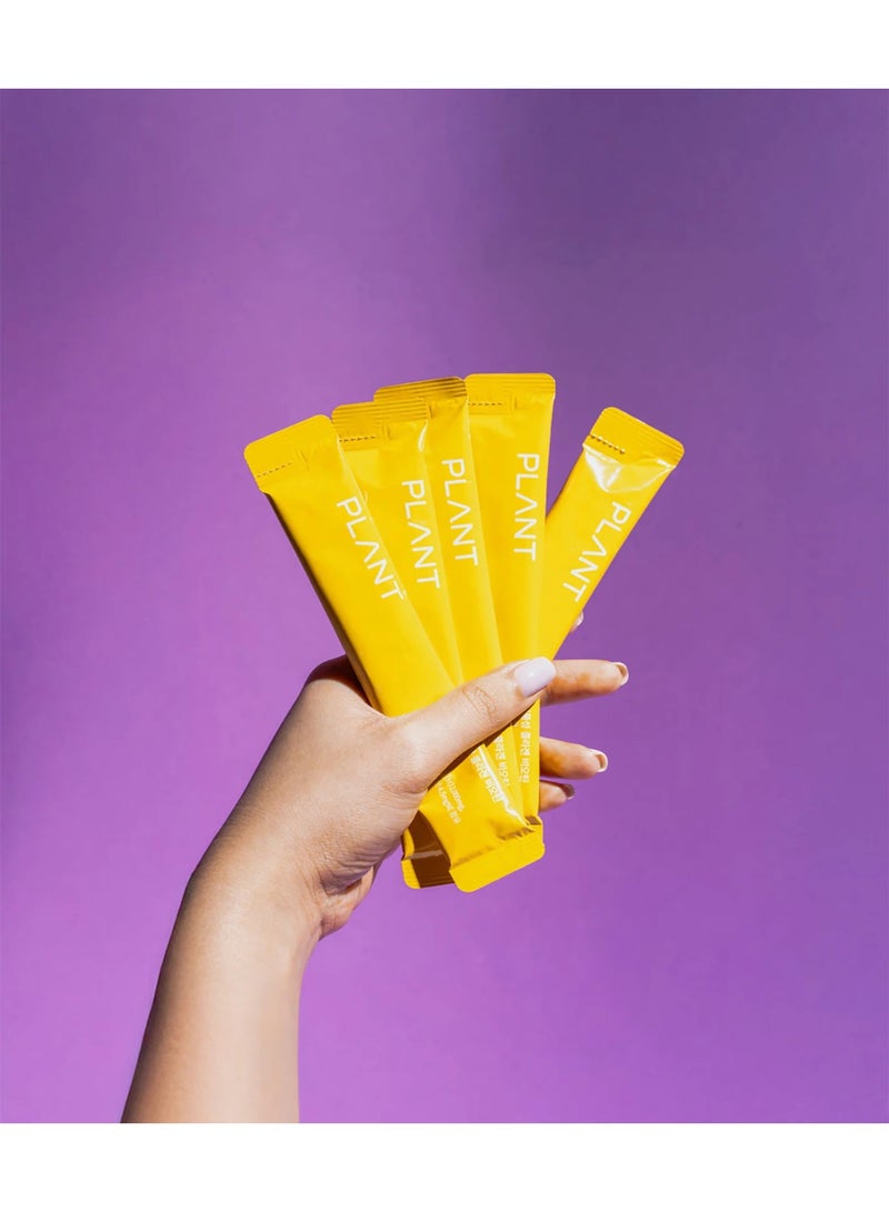 PLANT Biotin Collagen Lemon Flavor - 15 Liquid Sachets - Image 2