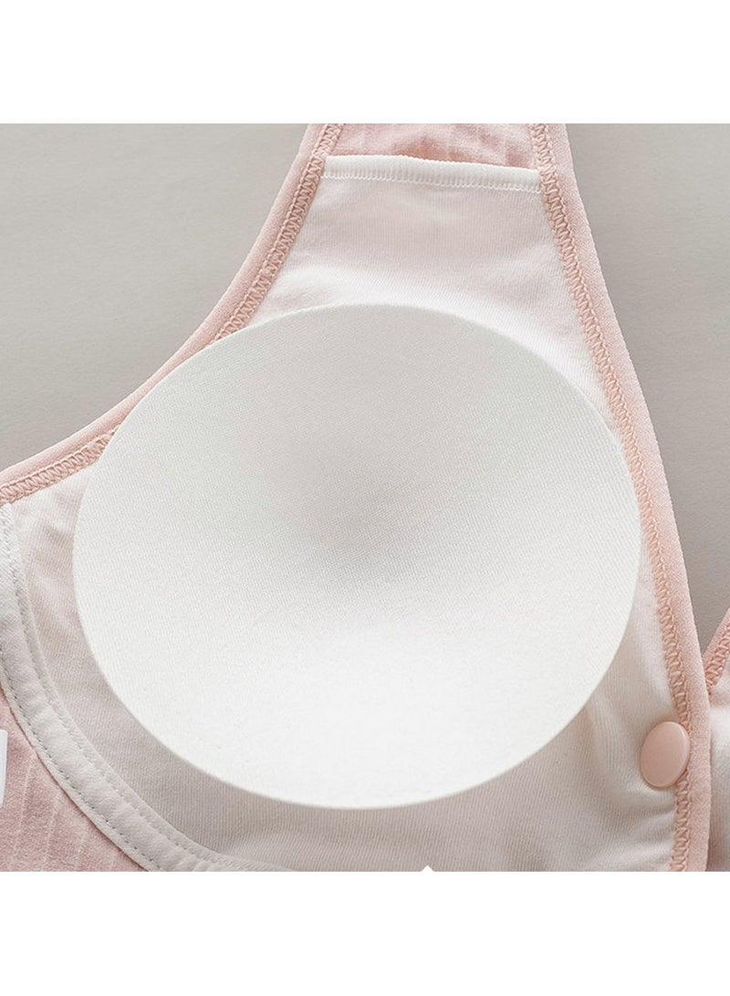 Womens Maternity Cotton Front Buckle Nursing Bra  - Image 5