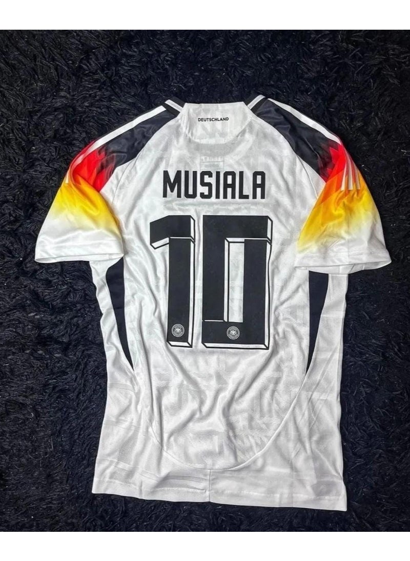 BySportakus - Germany Euro 2024 Jamal Musiala Home Jersey - Image 1