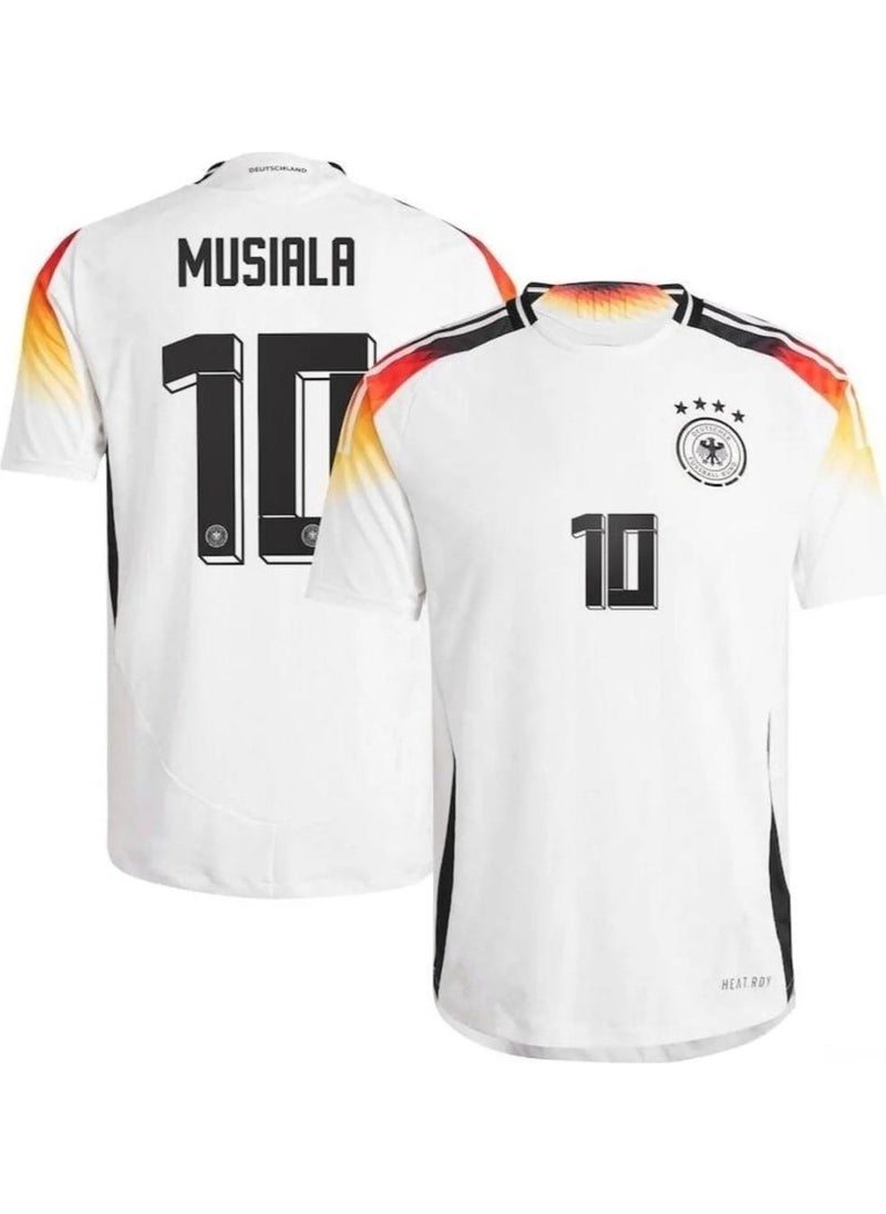 BySportakus - Germany Euro 2024 Jamal Musiala Home Jersey - Image 1
