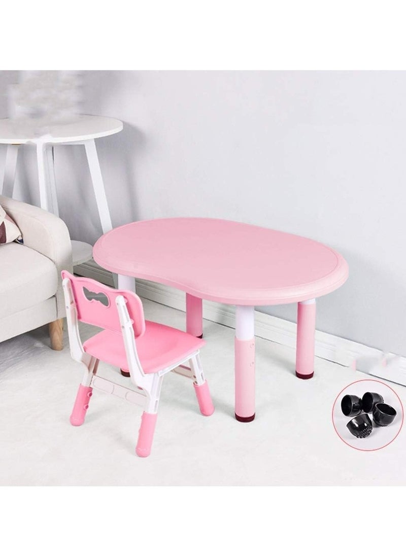 Generic - Children's table set with height-adjustable children's chair - Image 1