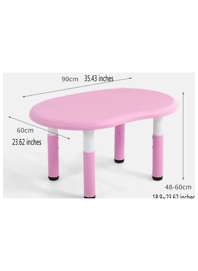 Generic - Children's table set with height-adjustable children's chair - Image 1