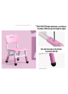 Generic Children's table set with height-adjustable children's chair  - Image 5