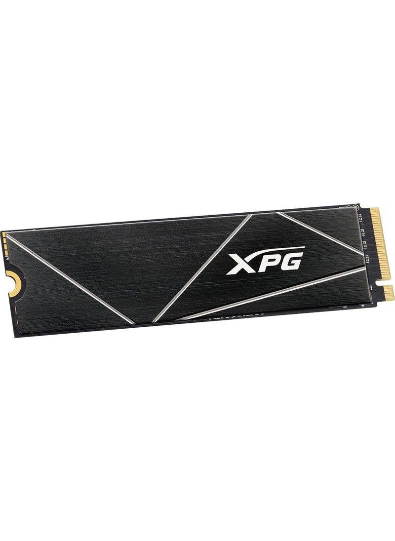 ADATA - XPG Gammix S70 Blade 1TB Read:7400 Write:5500 MB/s PCIe Gen4x4 M.2 SSD with NVMe Cooler - Image 1