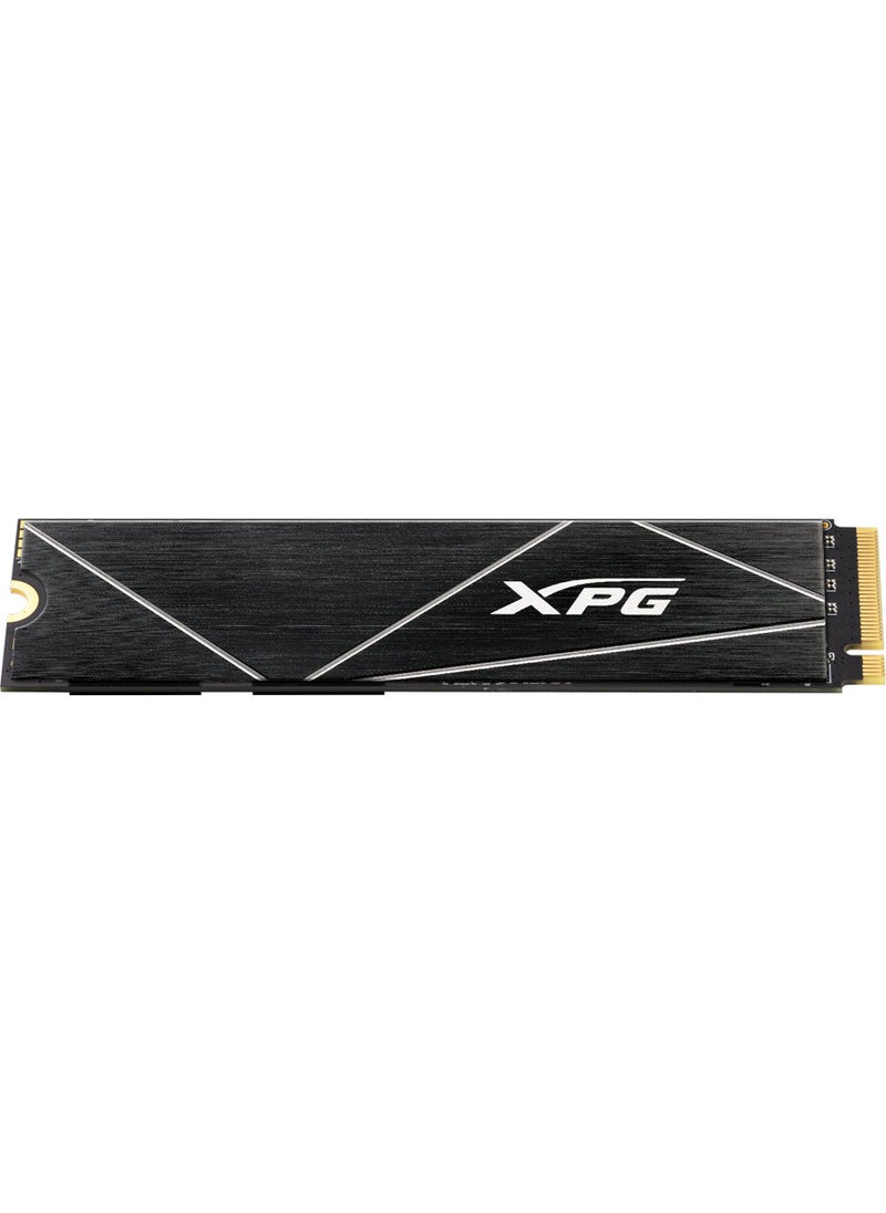 ADATA - XPG Gammix S70 Blade 1TB Read:7400 Write:5500 MB/s PCIe Gen4x4 M.2 SSD with NVMe Cooler - Image 1