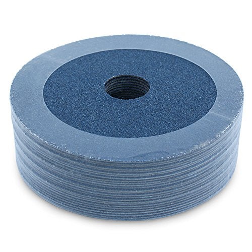 BHA Zirconia Resin Fiber Grinding and Sanding Discs, 5” x 7/8”, 60 Grit - 25 Pack - Image 5