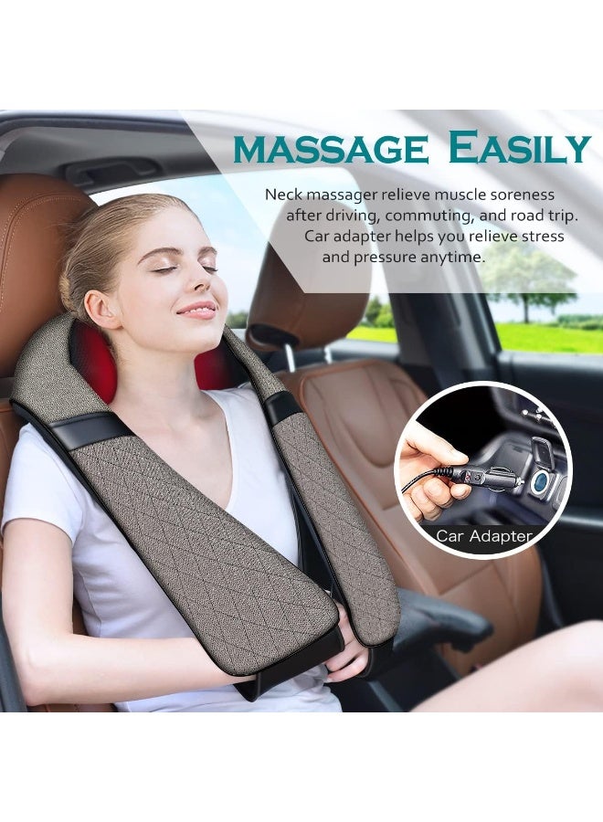 [Electric Back Massager] - Powerful Deep Tissue Massage Pad - Practical Solution for Muscle Pain Relief & Daily Relaxation - Image 4