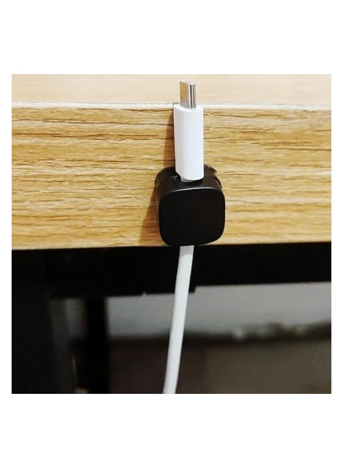 erorex 6 Pcs Charging Cable Clamp for Phone,Wall Usb Cable Organize Holder Charging Cable Keeper - Image 2