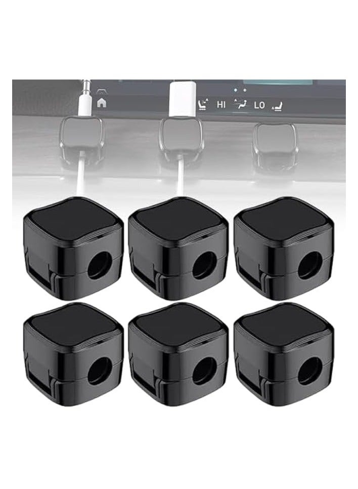 erorex 6 Pcs Charging Cable Clamp for Phone,Wall Usb Cable Organize Holder Charging Cable Keeper - Image 1