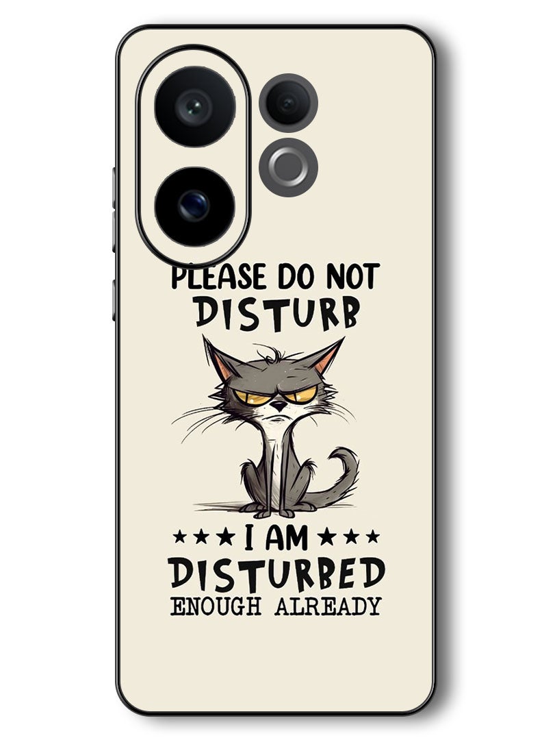 Theodor Case Compatible with Vivo V60 6.77 Inch Protection Shockproof Bumper Cover Please do not disturb - Image 1