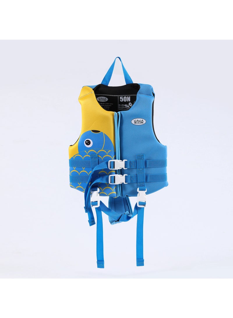 سترة سباحة للأطفال الصغار، سترات سباحة للأولاد والبنات، سترة سباحة عائمة، ملابس سباحة مقاومة للماء - Image 1