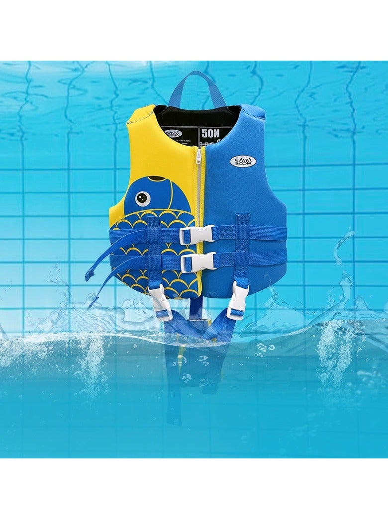 سترة سباحة للأطفال الصغار، سترات سباحة للأولاد والبنات، سترة سباحة عائمة، ملابس سباحة مقاومة للماء - Image 2
