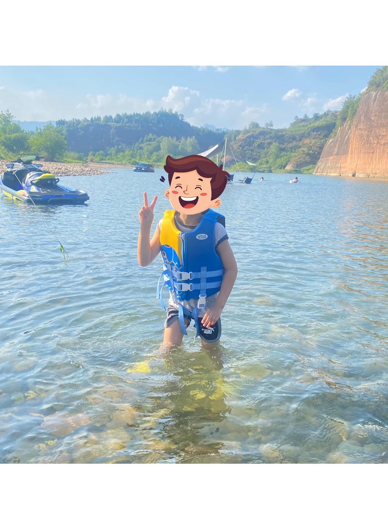 سترة سباحة للأطفال الصغار، سترات سباحة للأولاد والبنات، سترة سباحة عائمة، ملابس سباحة مقاومة للماء - Image 3